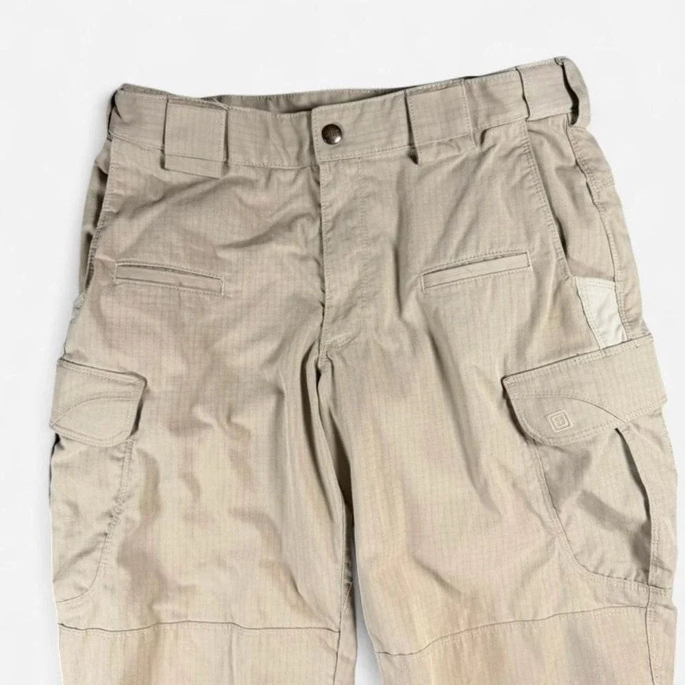5.11 Tactical Ripstop Cargo Utility Pants Beige‎ Size 32x32 Tactical Military